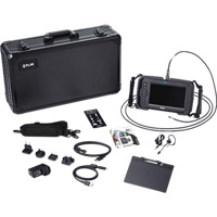 Ensemble de vid&eacute;oscope haute performance avec cam&eacute;ra HD double & longue sonde, 1280" lo x 720" la Affichage, 1024 x 600 pixels, 4,9 mm (0,19") T&ecirc;te de cam&eacute;ra Nia-Chem Ltd.