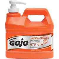 Natural Orange Hand Cleaner, Pumice, 1.89 L, Pump Bottle, Citrus/Orange Nia-Chem Ltd.