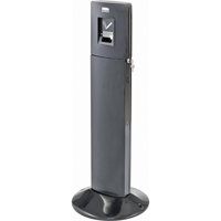 Metropolitan Smokers' Station, Free-Standing, Stainless Steel, 1.6 US gal. Capacity, 42-4/5" Height Nia-Chem Ltd.
