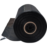 Garbage Bags, 3X Strong, 35" W x 49" L, 3 mils, Black Nia-Chem Ltd.