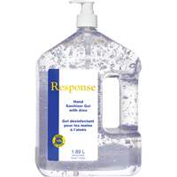 Response<sup>®</sup> Hand Sanitizer Gel with Aloe, 1890 ml, Pump Bottle, 70% Alcohol JC681 | Nia-Chem Ltd.