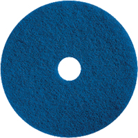 Floor Maintenance Pads, 15", Cleaning/Scrubbing, Blue Nia-Chem Ltd.