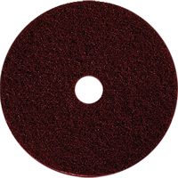 Floor Maintenance Pads, 17", Stripping, Brown Nia-Chem Ltd.