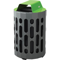 R&eacute;cipients &agrave; d&eacute;chets 2020 Stingray, M&eacute;tal, 42 gal. US Nia-Chem Ltd.