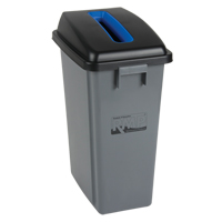 Recycling & Garbage Bin with Classification Lid, Plastic, 16 US gal. JL263 | Nia-Chem Ltd.