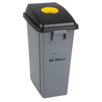 Recycling & Garbage Bin with Classification Lid, Plastic, 16 US gal. JL265 | Nia-Chem Ltd.