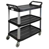 Chariot utilitaire, 3 tiers, 19-3/4" x 37-1/2" x 40-1/4", Capacit&eacute; 250 lb Nia-Chem Ltd.