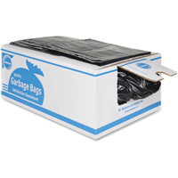 Industrial Garbage Bags, Strong, 36" W x 26" L, 0.85 mils, Black Nia-Chem Ltd.