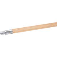 Handle, Wood, ACME Threaded Tip, 15/16" Diameter, 60" Length JP511 | Nia-Chem Ltd.