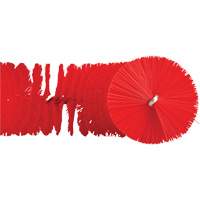 Brosse recourb&eacute;e, Soies Moyen/Ferme, Longueur de 15-1/2", Rouge Nia-Chem Ltd.