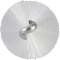 Brosse, Soies Moyen, Longueur de 20", Blanc Nia-Chem Ltd.