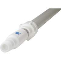 Handle, Broom/Scraper/Squeegee, White, Telescopic, 62" - 113" L Nia-Chem Ltd.