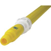 Deck Scrub Handle, Brush/Pad Holder, Yellow, Telescopic, 62"-113" L Nia-Chem Ltd.