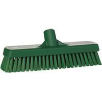 Deck & Wall Scrub Brush, Stiff Bristles, 12", Polyester, Green Nia-Chem Ltd.