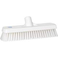 Brosse &agrave; r&eacute;curer pour planchers et murs, Crins Ferme, 12", Polyester, Blanc Nia-Chem Ltd.