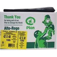 Full Circle Super Industrial Garbage Bags, Biodegradable, X-Strong, 48" L x 42" W, 1.5 mils Thick Nia-Chem Ltd.