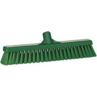 T&ecirc;te de balai-brosse pour petites particules, Crins Fin, 16-1/2", Polyester, Vert Nia-Chem Ltd.