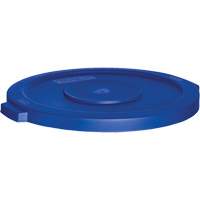 Waste Container Lid, Flat Lid, Plastic, Fits Container Size: 22" Dia. Nia-Chem Ltd.