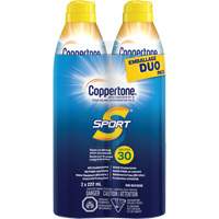 Sport<sup>®</sup> Water Resistant Sunscreen, SPF 30, Aerosol JM039 | Nia-Chem Ltd.