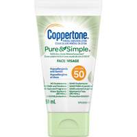 Pure & Simple<sup>®</sup> Face Sunscreen, SPF 50, Lotion JM043 | Nia-Chem Ltd.