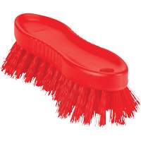 Brosse &agrave; main ColorCore, Soies Ferme, Longueur de 6", Rouge Nia-Chem Ltd.