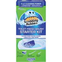 Scrubbing Bubbles&reg; Fresh Brush&reg; Toilet Brush Starter Kit, Refill Nia-Chem Ltd.