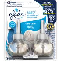 Glade&reg; PlugIns&reg; Scented Oil Refills, Clean Linen&reg;, Cartridge Nia-Chem Ltd.