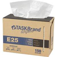 TaskBrand&reg; E25 Economy Scrim Wipers, All-Purpose, 16-3/4" L x 9-3/4" W Nia-Chem Ltd.