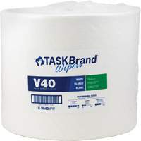 TaskBrand&reg; V40 Value Series Wipers, All-Purpose, 13" L x 12" W Nia-Chem Ltd.