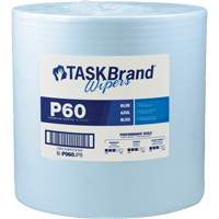 TaskBrand&reg; P60 Premium Series Wipers, All-Purpose, 13" L x 12" W Nia-Chem Ltd.