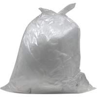Industrial Garbage Bags, X-Strong, 42" W x 48" L, 1.2 mils, Clear, Open Top JP575 | Nia-Chem Ltd.