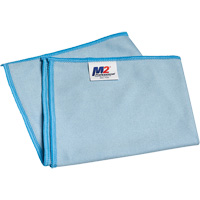 Chiffon de nettoyage pour vitres, Microfibre, Bleu Nia-Chem Ltd.