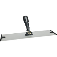 Support de vadrouille &agrave; &eacute;pousseter en microfibres &agrave; boucles et crochets, 18", Aluminium Nia-Chem Ltd.