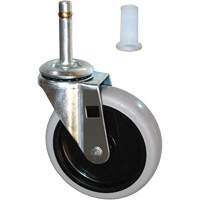 Roulette &agrave; tige pivotante de rechange pour chariot Nia-Chem Ltd.
