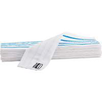 Tampon vadrouille jetable, Style Boucles et crochets, Microfibre, 18" lo x 4" la Nia-Chem Ltd.