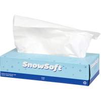 Snow Soft™ Premium Facial Tissue, 2 Ply, 7.4" L x 8.4" W, 100 Sheets/Box JO166 | Nia-Chem Ltd.