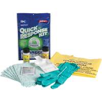 Hazwik&reg; Quick Response Spill Kit for Chemical Spills, Hazmat, Bag, 0.33 US gal. Absorbancy Nia-Chem Ltd.