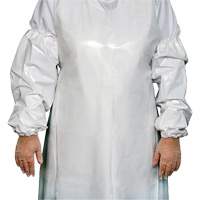 Manchettes Top Dog, 18", Polyur&eacute;thane, Blanc Nia-Chem Ltd.