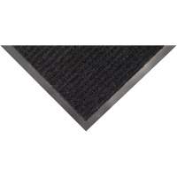 Twin Rib Matting, Wiper/Scraper, 3' x 5' x 1/4", Charcoal Nia-Chem Ltd.