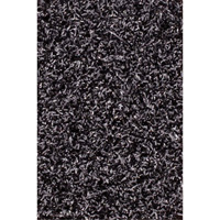 Tapis dint&eacute;rieur/ext&eacute;rieur Tundra, Latex/Polypropyl&egrave;ne, Grattoir Type, Motif Velours touffet&eacute;, 3-1/2' x 6', Charbon Nia-Chem Ltd.