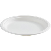 Assiette ronde en fibre compostable Nia-Chem Ltd.