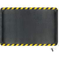 Tapis conductible Hog Heaven, 4' la x 6' lo, 5/8" &eacute;paisseur, Noir/Jaune, Nitrile Nia-Chem Ltd.