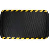Hog Heaven Mat, Diamond, 3' x 5' x 5/8", Black/Yellow, Nitrile Nia-Chem Ltd.