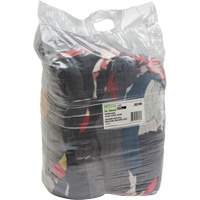 Recycled Material Wiping Rags, Fleece, Mix Colours, 25 lbs. JQ109 | Nia-Chem Ltd.