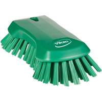 Brosse &agrave; main, Soies Tr&egrave;s ferme, Longueur de 9-1/10", Vert Nia-Chem Ltd.