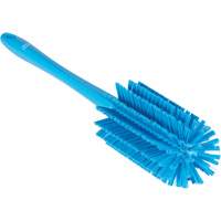 Medium Brush with Handle, Stiff Bristles, 17" Long, Blue JQ184 | Nia-Chem Ltd.