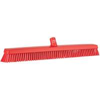 Balai-brosse robuste, Crins Fin/Ferme, 24", Rouge Nia-Chem Ltd.