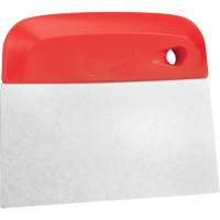 Coupe-p&acirc;te flexible en acier inoxydable, Rouge, 4-1/2" la x 5-3/4" lo Nia-Chem Ltd.
