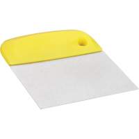 Coupe-p&acirc;te flexible en acier inoxydable, Jaune, 4-1/2" la x 5-3/4" lo Nia-Chem Ltd.