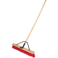 Balai-brosse &agrave; manche renforc&eacute;, 24", Moyen, Soies PVC Nia-Chem Ltd.